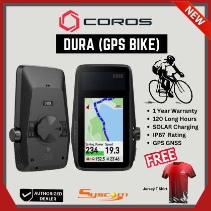 COROS DURA Solar GPS Bike Computer Wireless Solar Charging COROS DURA Solar GPS Bike Computer Wireless Solar Charging